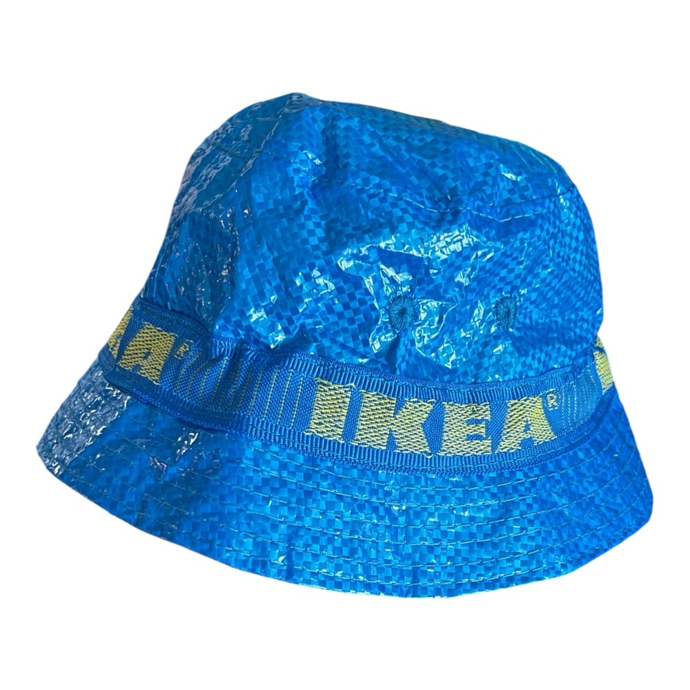 IKEA KNORVA Blue and Yellow Bucket Hat NWT